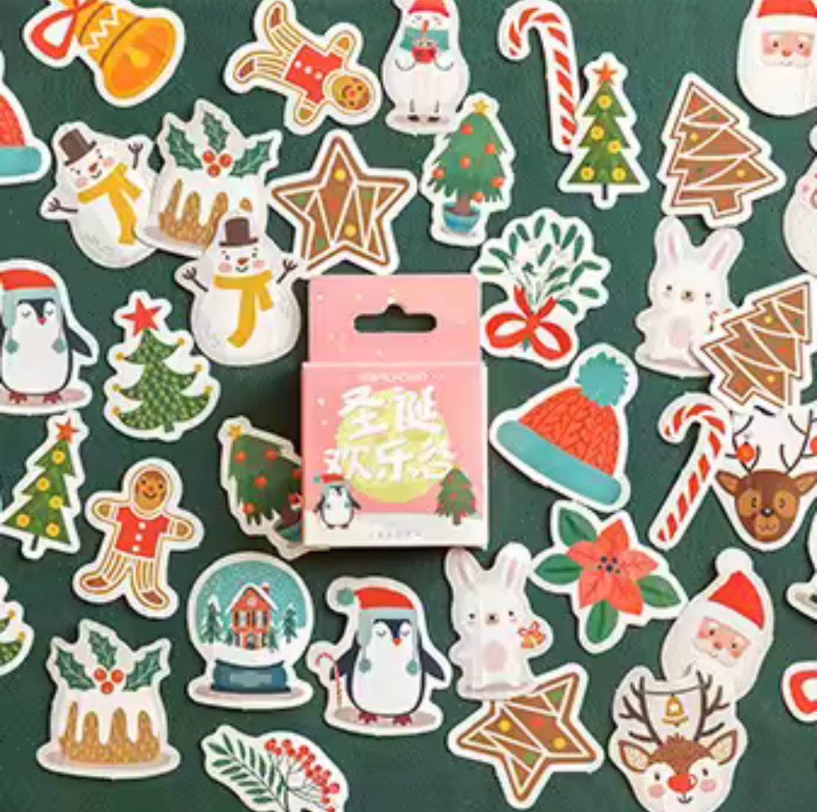 SET STICKERS NAVIDAD #2