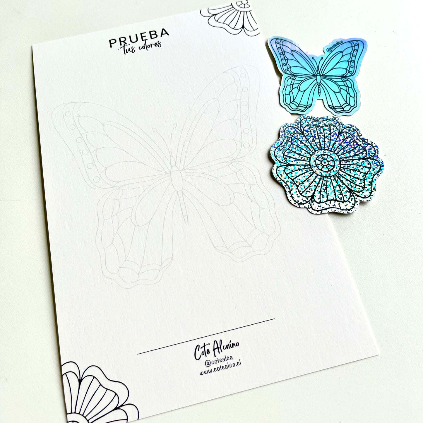 PACK STICKERS + TARJETA